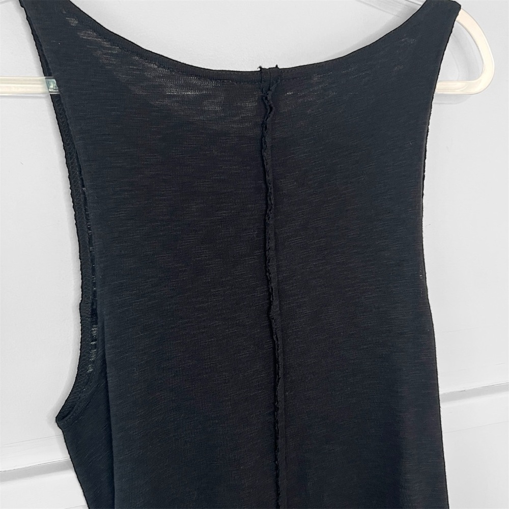 Sleeveless Knot-Detail Mini Dress in Black - Picture 8 of 10